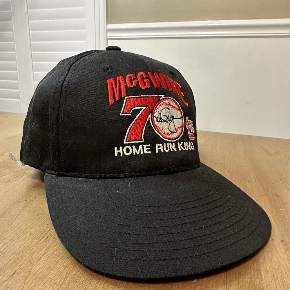 Vintage St. Louis Cardinals Mark McGwire Home Run King Hat Cap Snapback 70 Twins